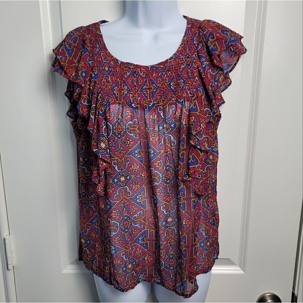 ANTHROPOLOGIE- MEADOW RUE Blouse  